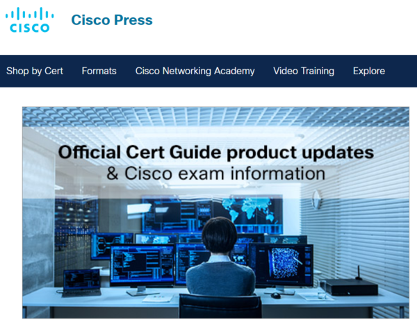 Cisco homepage