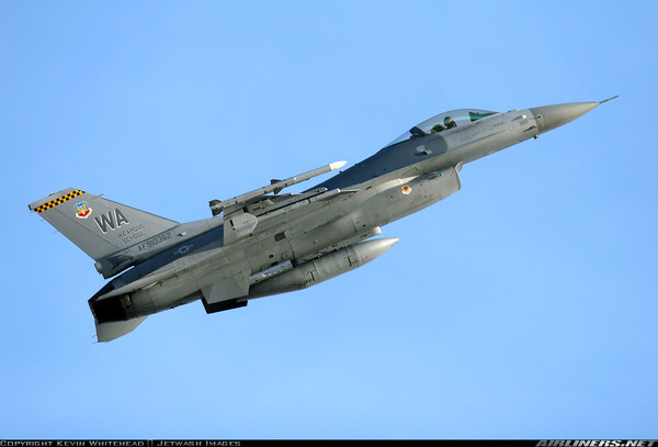 미국 공군 전투기 F-16 [Airliners]