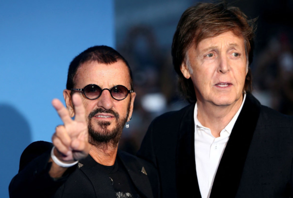 비틀즈 멤버 중 현재 생존해 있는 링고 스타와 폴 매카트니(오른쪽) [SNS]