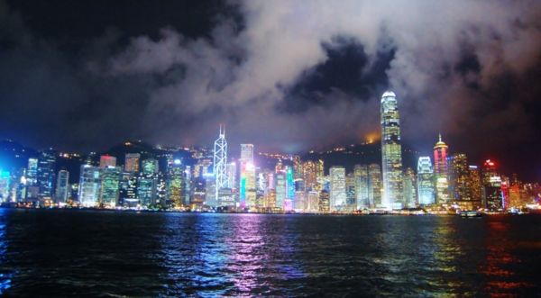 홍콩 도시의 야경 [인터넷 커뮤니티]